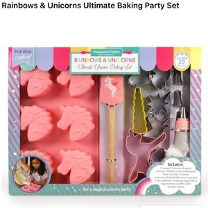 Rainbows & Unicorns Ultimate Baking Party Set